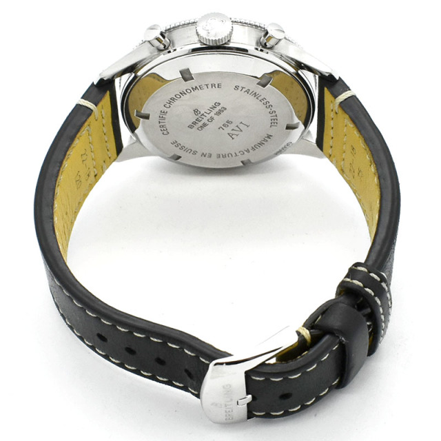 ブライトリング BREITLING AVI REF.765 1953 リ・エディション AB0920131B1X1 世界1953本限定 ブラック 41mm USED 中古