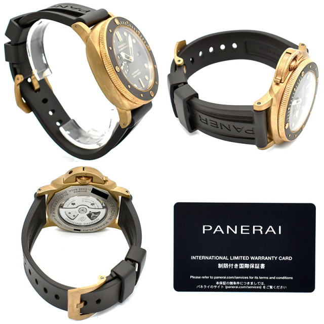 パネライ PANERAI サブマーシブル ブロンゾ PAM00968 47mm 自動巻き X番 USED 中古