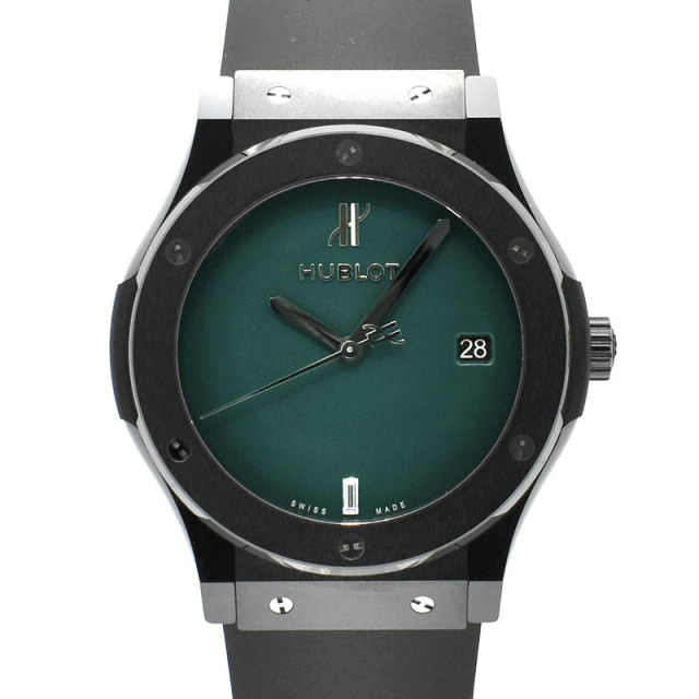 HUBLOT クラシックフュージョンブラック45mm 箱・保証書付