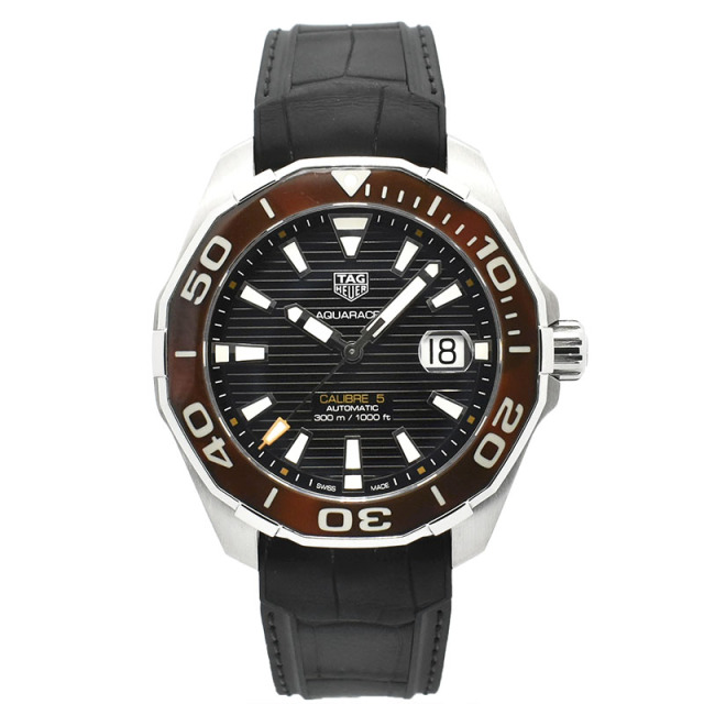 タグホイヤー　TAG HEUER　アクアレーサー キャリバー5　WAY201N.FT6177　43mm　USED　中古