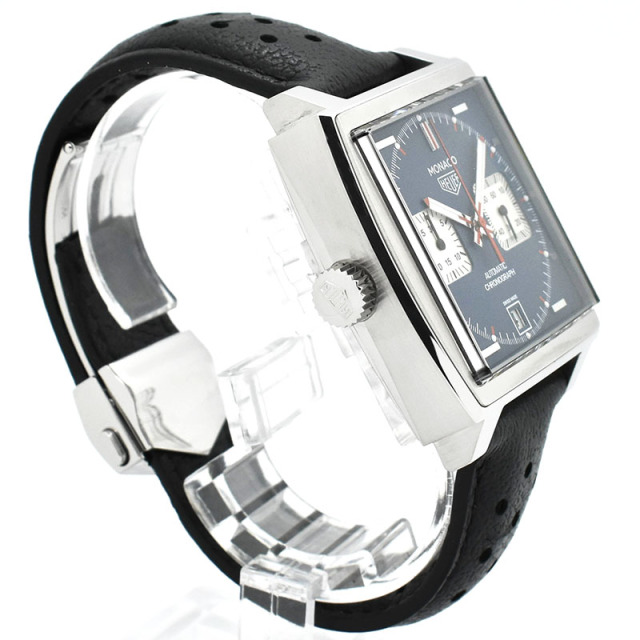 タグホイヤー TAG HEUER モナコ クロノグラフ Cal.11 スティーブマックイーン CAW211P.FC6356 39mm USED 中古