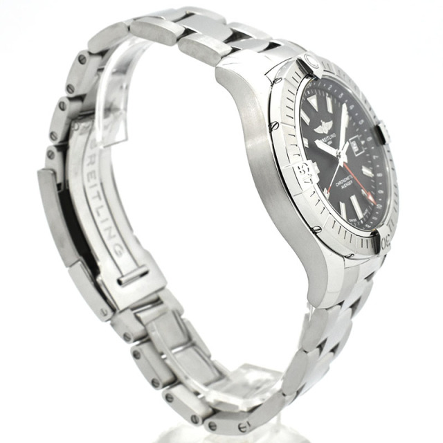 ブライトリング BREITLING アベンジャー オートマティック GMT 43 A32397101B1A1 ブラック USED 中古