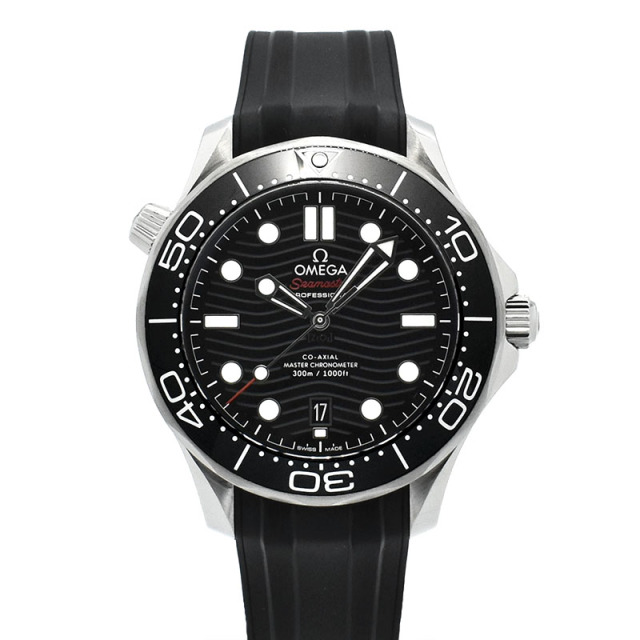 オメガ　OMEGA　シーマスター300 コーアクシャル マスタークロノメーター　210.32.42.20.01.001　42mm　ラバー　USED　中古