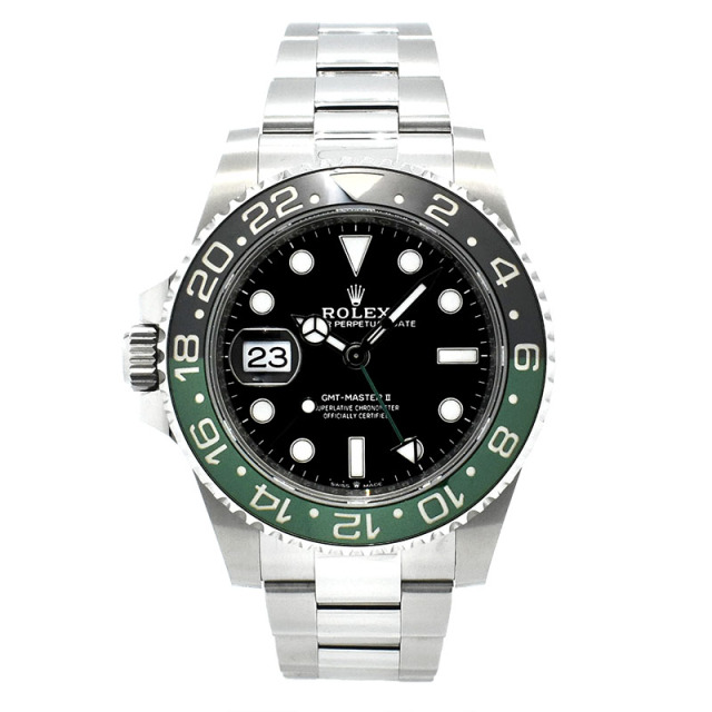 ロレックス　ROLEX　GMTマスター2　Ref.126720VTNR　グリーン/ブラックベゼル　40mm　USED　中古