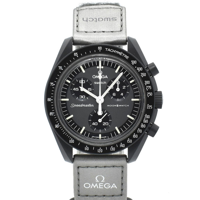 オメガ×スウォッチ　OMEGA×Swatch　ミッション トゥ マーキュリー　SO33A100　バイオセラミック　42mm　USED　中古