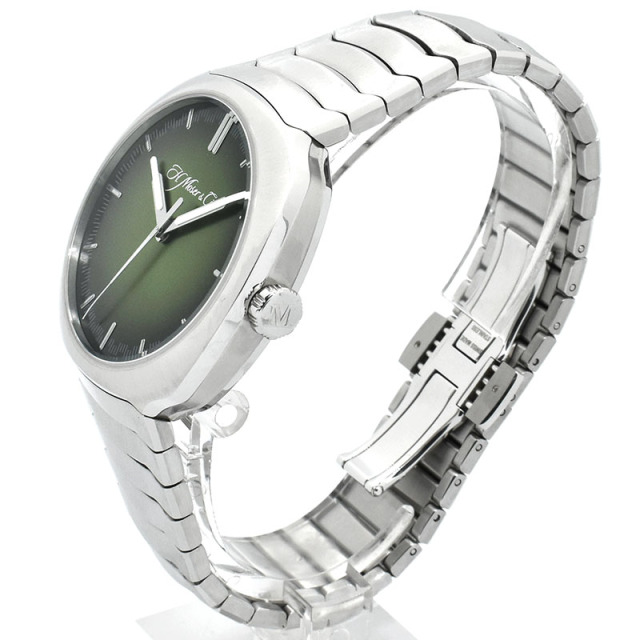H.モーザー H.MOSER&CIE ストリームライナー センターセコンド 6200-1200 SS 40mm グリーン USED 中古