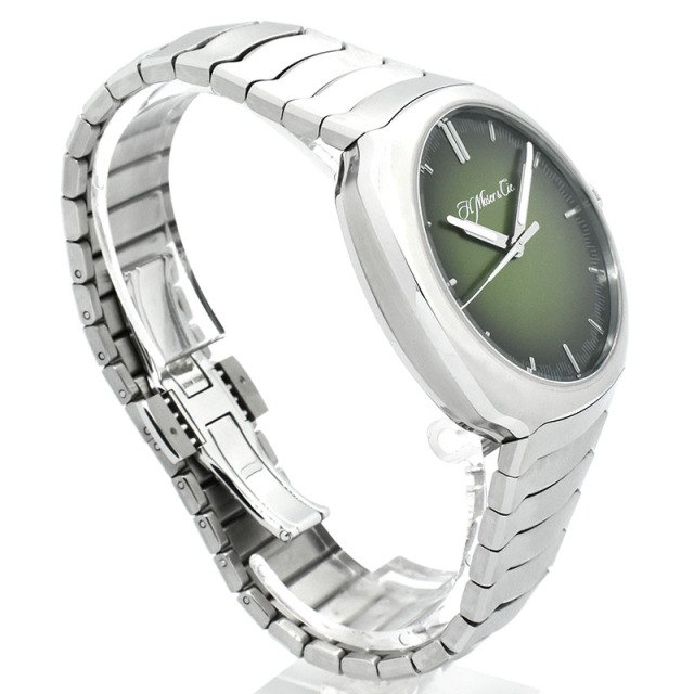 H.モーザー H.MOSER&CIE ストリームライナー センターセコンド 6200-1200 SS 40mm グリーン USED 中古