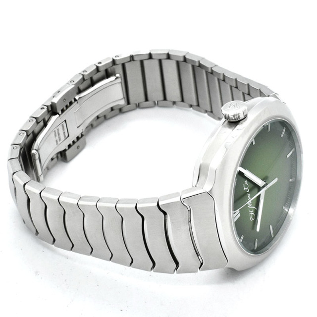 H.モーザー H.MOSER&CIE ストリームライナー センターセコンド 6200-1200 SS 40mm グリーン USED 中古