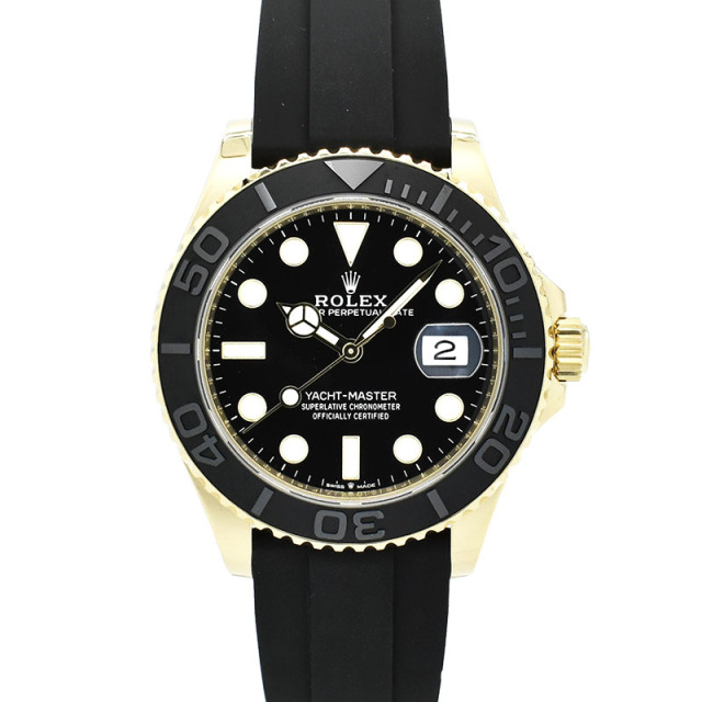 ロレックス ROLEX ヨットマスター42 Ref.226658 18KYG ブラック 42mm USED 中古