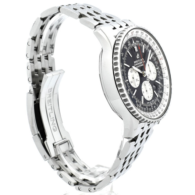 ブライトリング BREITLING ナビタイマー1 B01 AB0127211B1A1 46mm ブラック/シルバー USED 中古