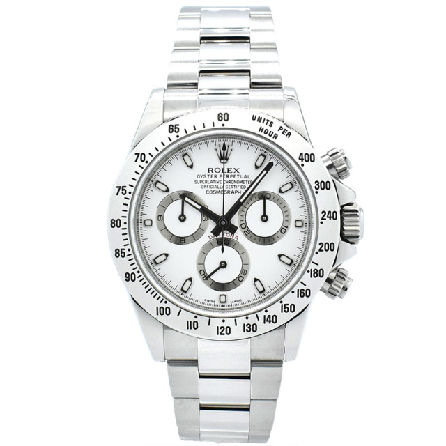 ロレックス　ROLEX　デイトナ　116520　ホワイト　ランダム番　USED　中古