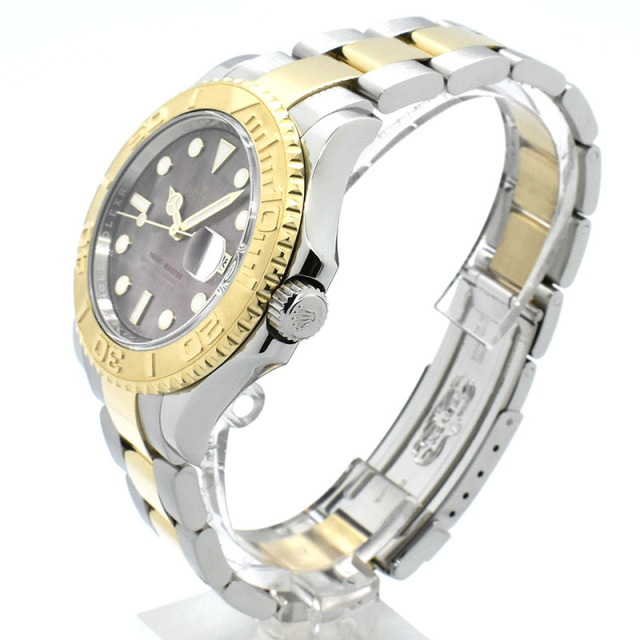 ロレックス ROLEX ヨットマスター Ref.16623NC 18KYG×SS ブラックシェル 40mm ランダム番 USED 中古
