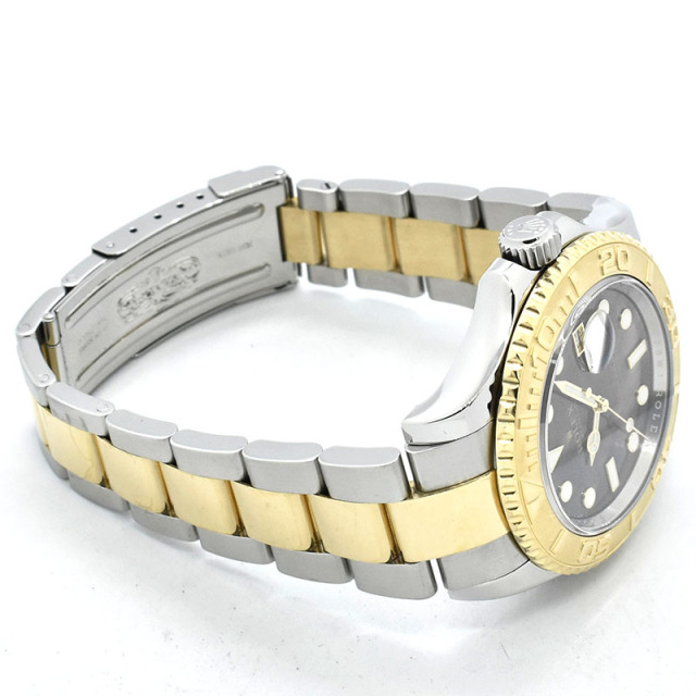 ロレックス ROLEX ヨットマスター Ref.16623NC 18KYG×SS ブラックシェル 40mm ランダム番 USED 中古