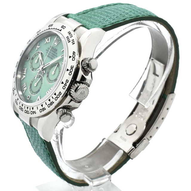 ロレックス ROLEX デイトナ ビーチ Ref.116519 グリーン(クリソプレーズ) 18KWG P番 40mm USED 中古