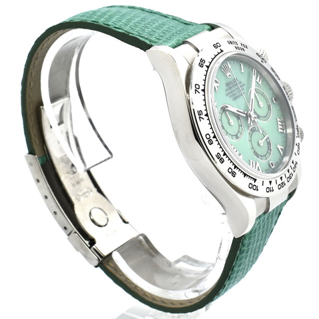 ロレックス ROLEX デイトナ ビーチ Ref.116519 グリーン(クリソプレーズ) 18KWG P番 40mm USED 中古