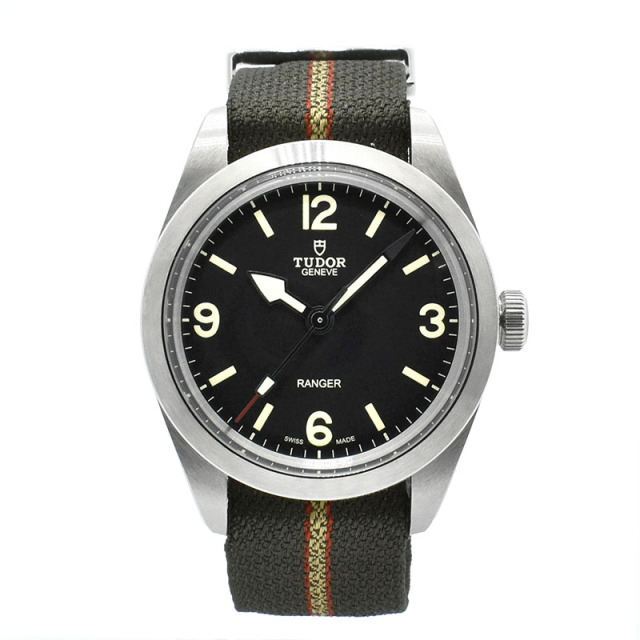 チューダー(チュードル)　TUDOR　レンジャー　Ref.79950　SS　39mm　自動巻　ブラック　USED　中古