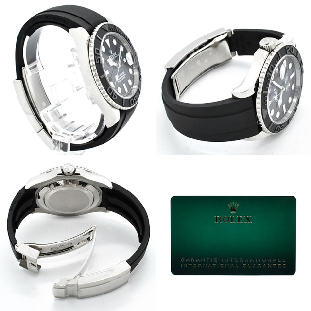 ロレックス ROLEX ヨットマスター42 Ref.226659 ブラック 42mm 18KWG USED 中古