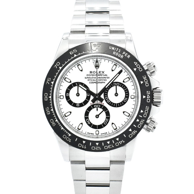 ロレックス　ROLEX　コスモグラフ デイトナ　Ref.116500LN　ホワイト　セラミックベゼル　USED　中古