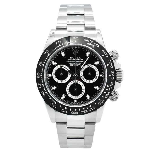 ロレックス　ROLEX　コスモグラフ デイトナ　Ref.116500LN　ブラック　セラミックベゼル　USED　中古