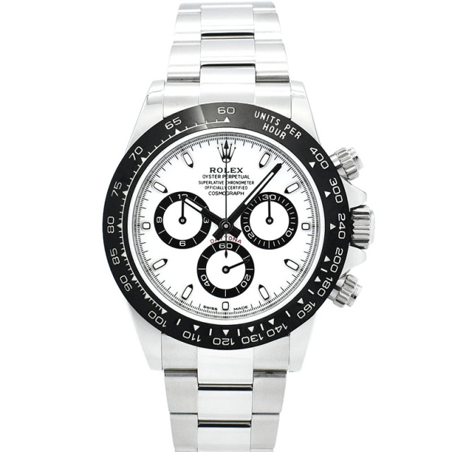 ロレックス　ROLEX　コスモグラフ デイトナ　Ref.116500LN　ホワイト　セラミックベゼル　USED　中古