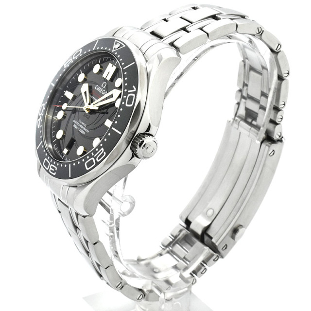 オメガ OMEGA シーマスター300 コーアクシャル マスタークロノメーター 007 ジェームス・ボンド リミテッド 210.22.42.20.01.004 世界7007本限定 42mm USED 中古