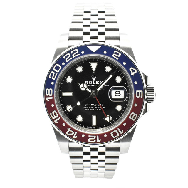 ロレックス　ROLEX　GMTマスター2　Ref.126710BLRO　ブルー/レッドベゼル　40mm　USED　中古