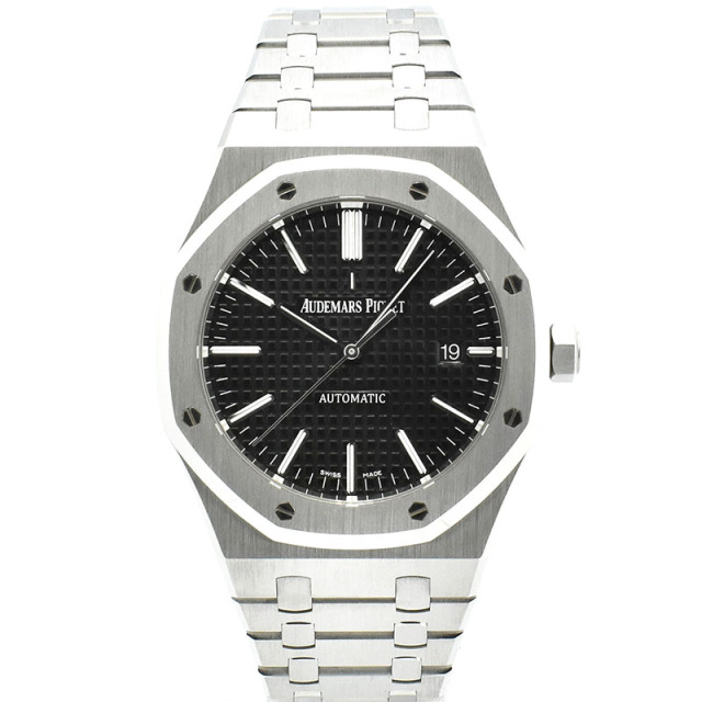オーデマ・ピゲ　AUDEMARS PIGUET　ロイヤルオーク　15400ST.OO.1220ST.01　41mm　ブラック　USED　中古