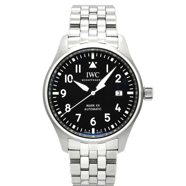 IWC　パイロットウォッチ マーク20　IW328202　ブラック　40mm　USED　中古