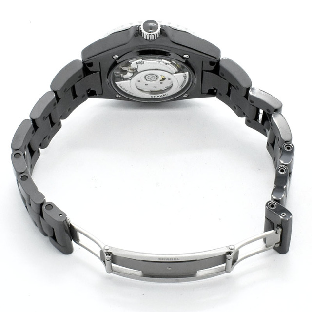 シャネル CHANEL J12 エレクトロ H7122 世界1255本限定 38mm 自動巻き ブラック USED 中古