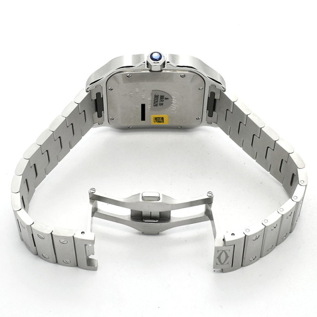 カルティエ CARTIER サントス ドゥ カルティエ ウォッチ LM WSSA0064 グラデーションブラウン 39.8mm 未使用品