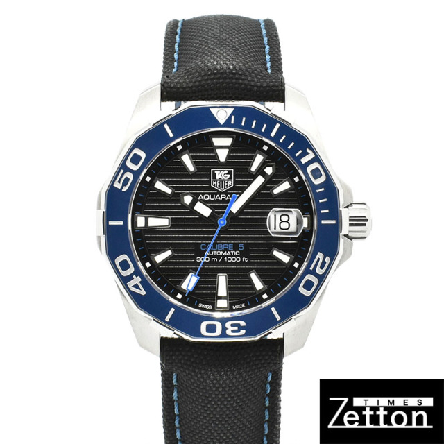 タグホイヤー　TAG HEUER　アクアレーサー キャリバー5　WAY211B.FC6363　41mm　USED　中古
