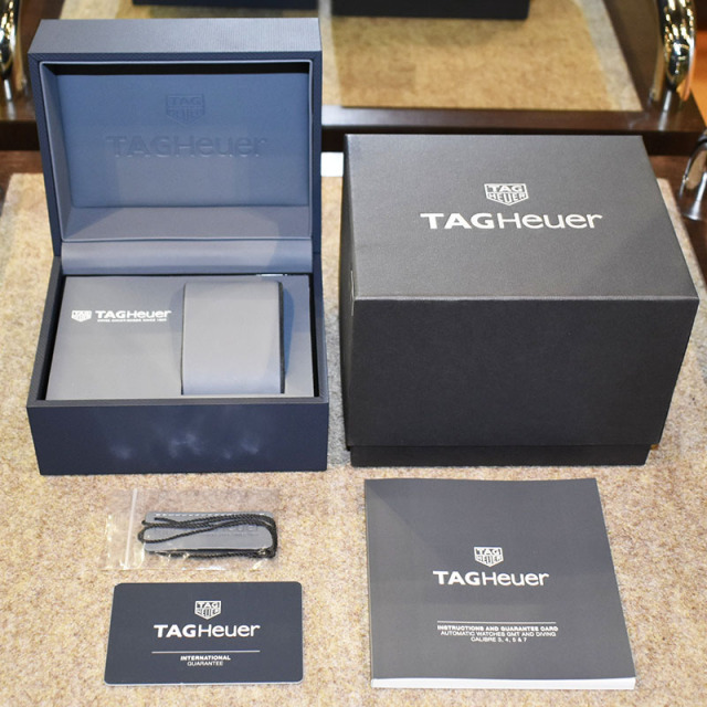 タグホイヤー TAG HEUER カレラ デイデイト キャリバー5 WBN2012.BA0640 41mm ブルー USED 中古
