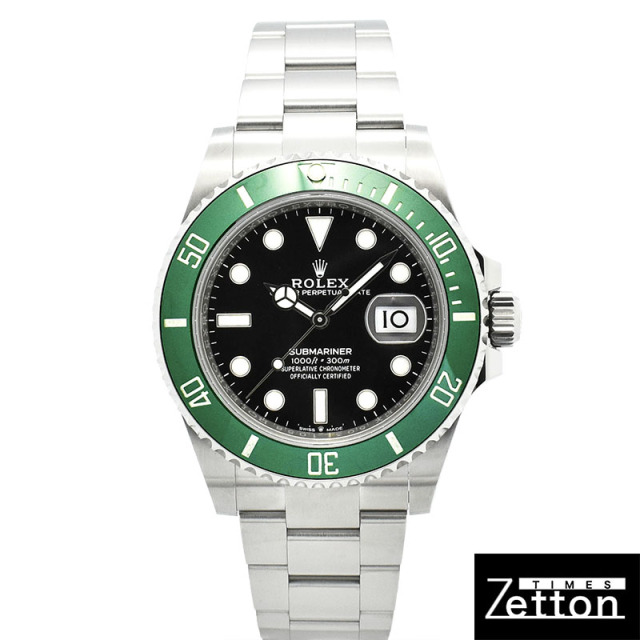 ロレックス　ROLEX　サブマリーナーデイト グリーンベゼル　Ref.126610LV　41mm　USED　中古