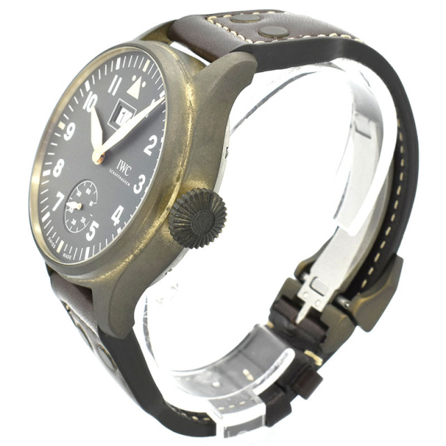 IWC ビッグパイロットウォッチ ビッグデイト スピットファイア ミッション・アコンプリッシュド IW510506 ブロンズ 世界500本限定 46.2mm USED 中古