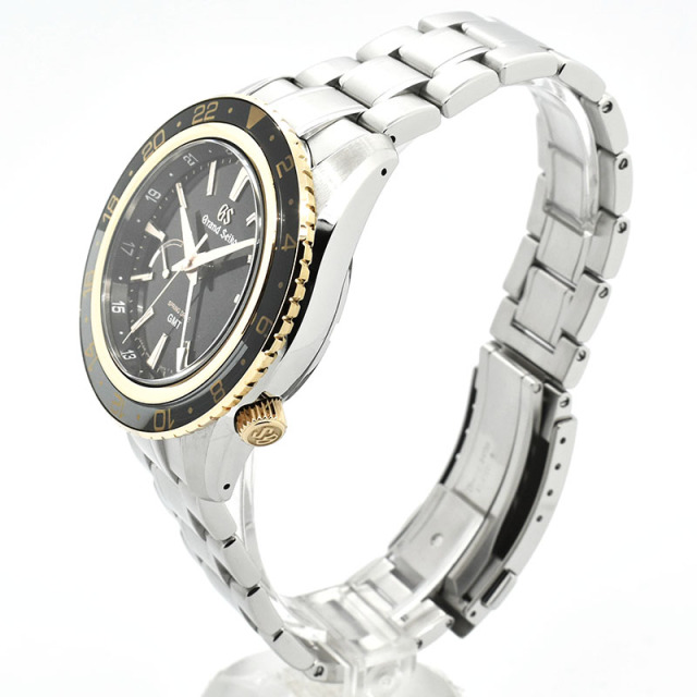 グランドセイコー GRAND SEIKO スポーツコレクション スプリングドライブ GMT SBGE251 ブラック 44mm ブティック限定 USED 中古