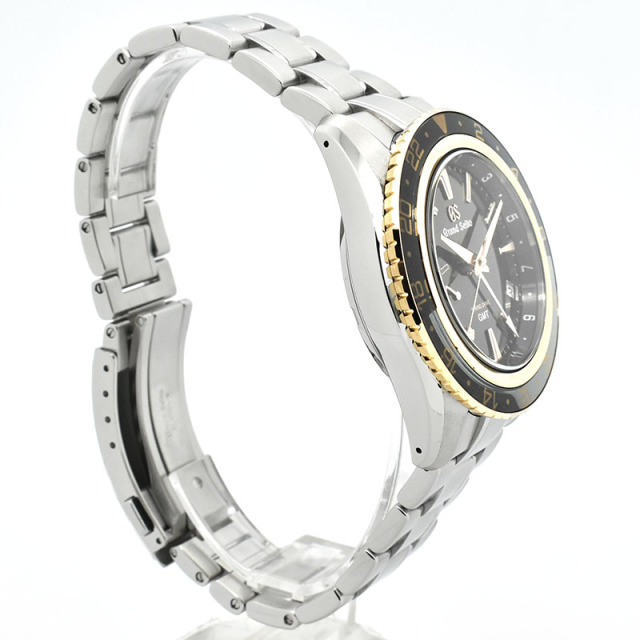 グランドセイコー GRAND SEIKO スポーツコレクション スプリングドライブ GMT SBGE251 ブラック 44mm ブティック限定 USED 中古