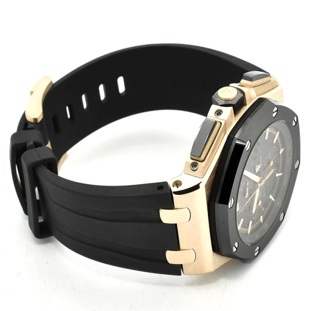 オーデマ・ピゲ AUDEMARS PIGUET ロイヤルオーク オフショア クロノグラフ 26401RO.OO.A002CA.02 18KPG 44mm ブラック USED 中古