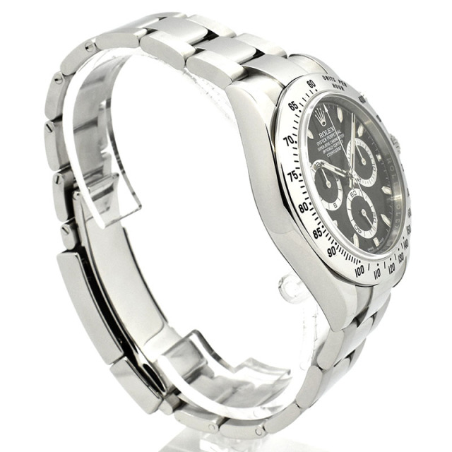 ロレックス ROLEX デイトナ Ref.116520 SS ブラック ランダム番 鏡面バックル USED 中古