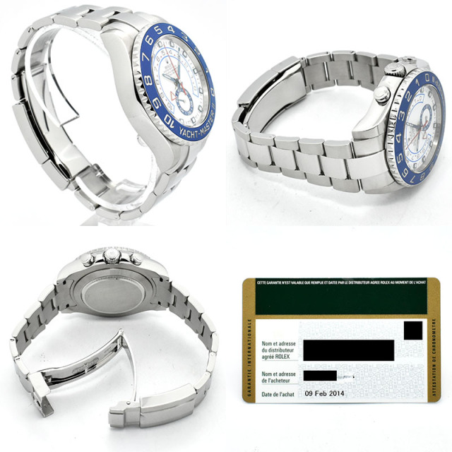 ロレックス ROLEX ヨットマスター2 Ref.116680 SS 44mm ホワイト USED 中古
