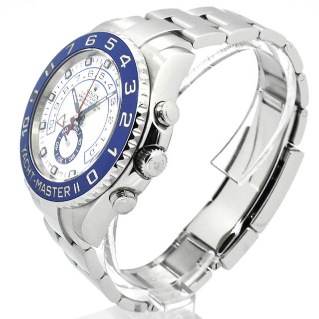 ロレックス ROLEX ヨットマスター2 Ref.116680 SS 44mm ホワイト USED 中古