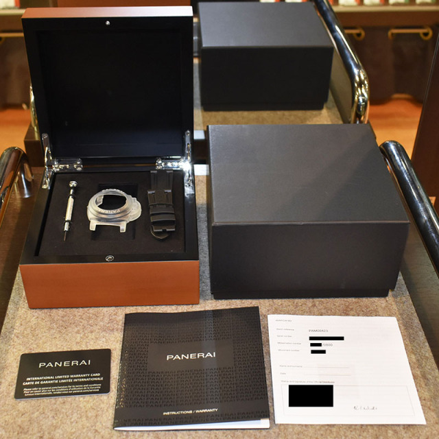 パネライ PANERAI ルミノール1950 3デイズ パワーリザーブ PAM00423 V番 47mm 手巻き USED 中古