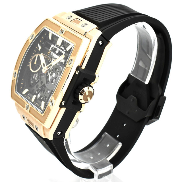 ウブロ HUBLOT スピリット オブ ビッグバン メカ-10 キングゴールド 614.OX.1180.RX 51×45mm USED 中古