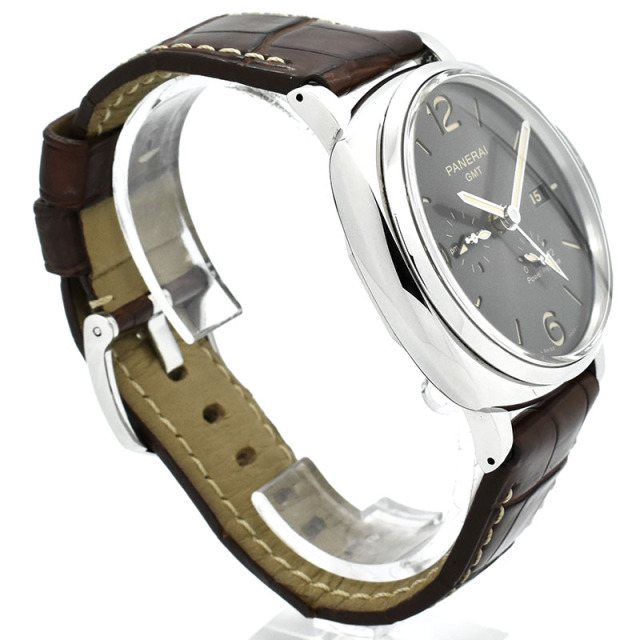 パネライ PANERAI ルミノール ドゥエ 3デイズ GMT パワーリザーブ アッチャイオ PAM00944 45mm V番 USED 中古