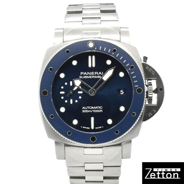 パネライ　PANERAI　サブマーシブル ブルーノッテ　PAM01068　X番　42mm　USED　中古