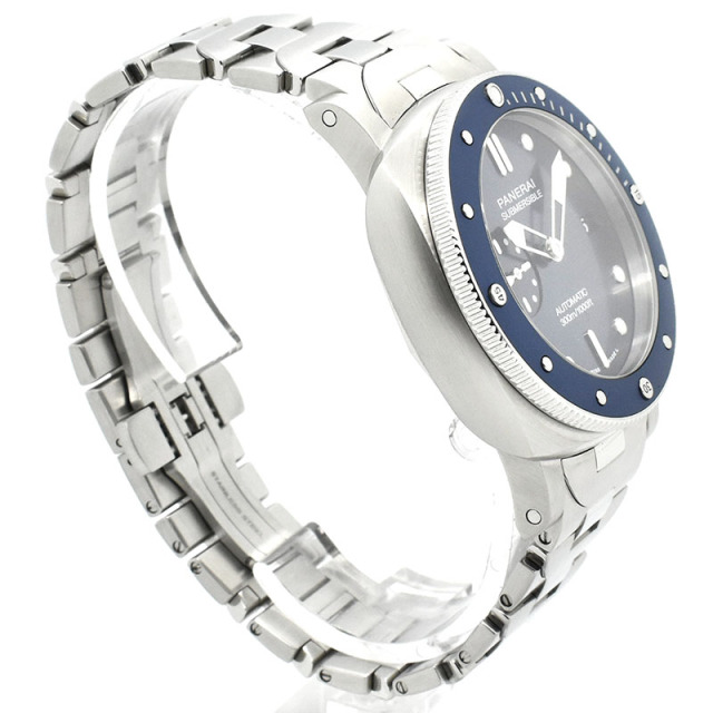 パネライ PANERAI サブマーシブル ブルーノッテ PAM01068 X番 42mm USED 中古