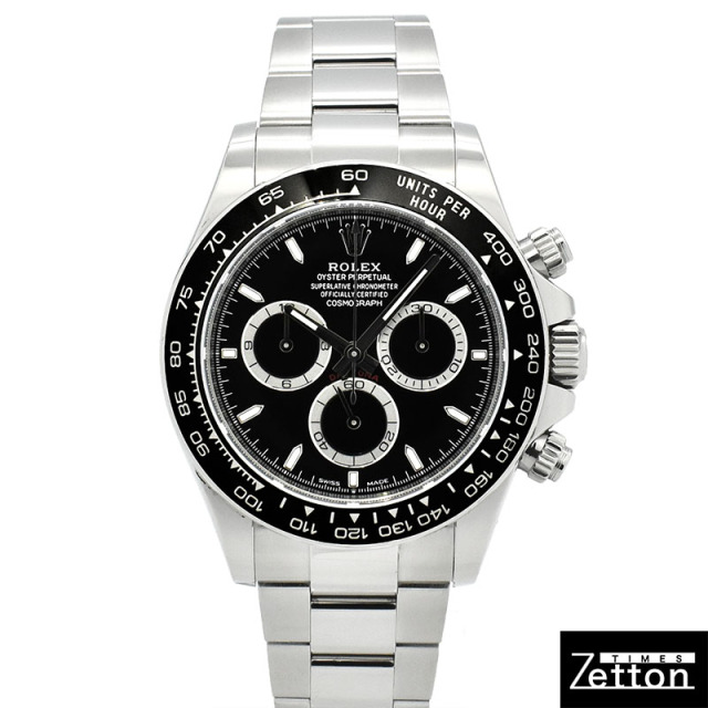 ロレックス　ROLEX　コスモグラフ デイトナ　Ref.126500LN　ブラック　セラミックベゼル　USED　中古