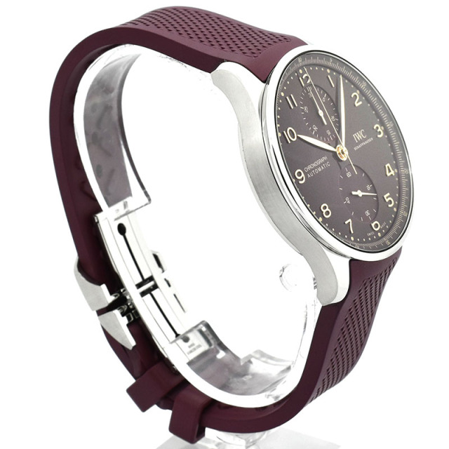 IWC ポルトギーゼ クロノグラフ イヤー オブ ザ ドラゴン IW371629 世界1000本限定 ワインレッド 41mm USED 中古