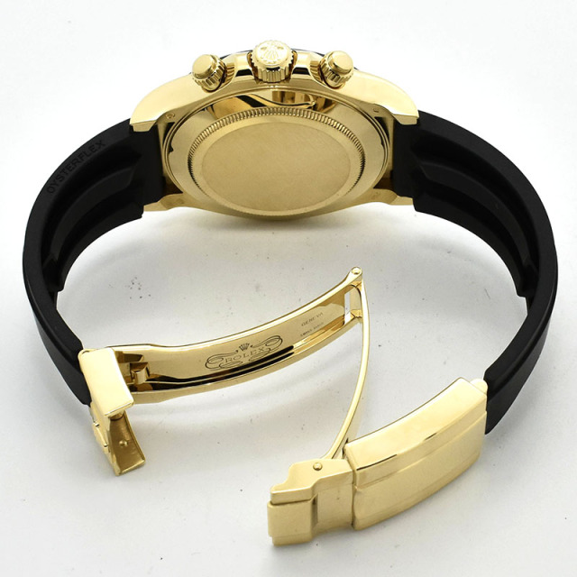 ロレックス ROLEX デイトナ Ref.116518LN シャンパン/ブラック オイスターフレックス 18KYG USED 中古
