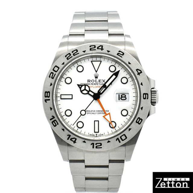 ロレックス　ROLEX　エクスプローラー2　Ref.226570　ホワイト　42mm　USED　中古