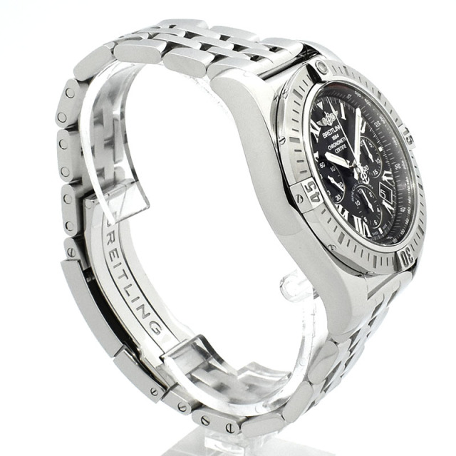 ブライトリング BREITLING クロノマット44 JSP ブラックローマンインデックス AB0115111B2A1 44mm USED 中古